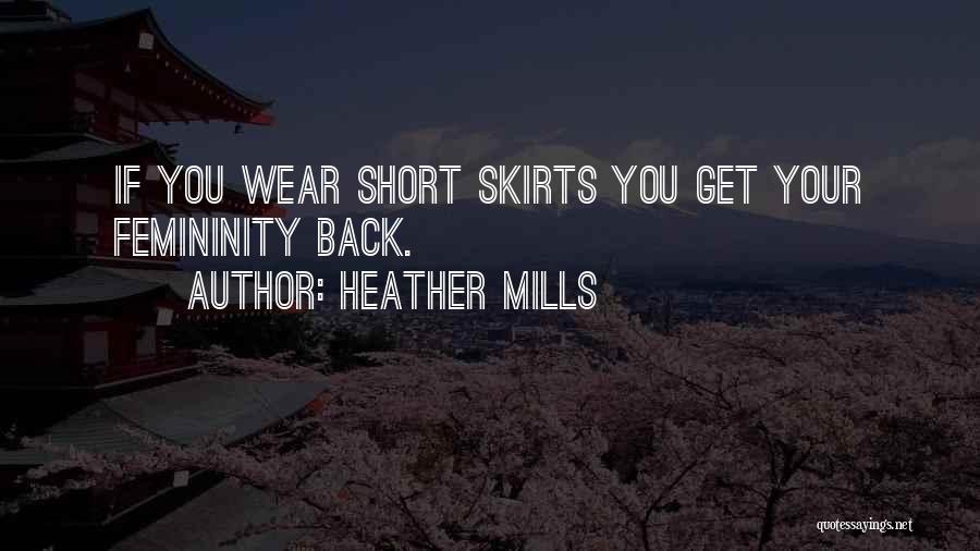 Mensiasati Quotes By Heather Mills