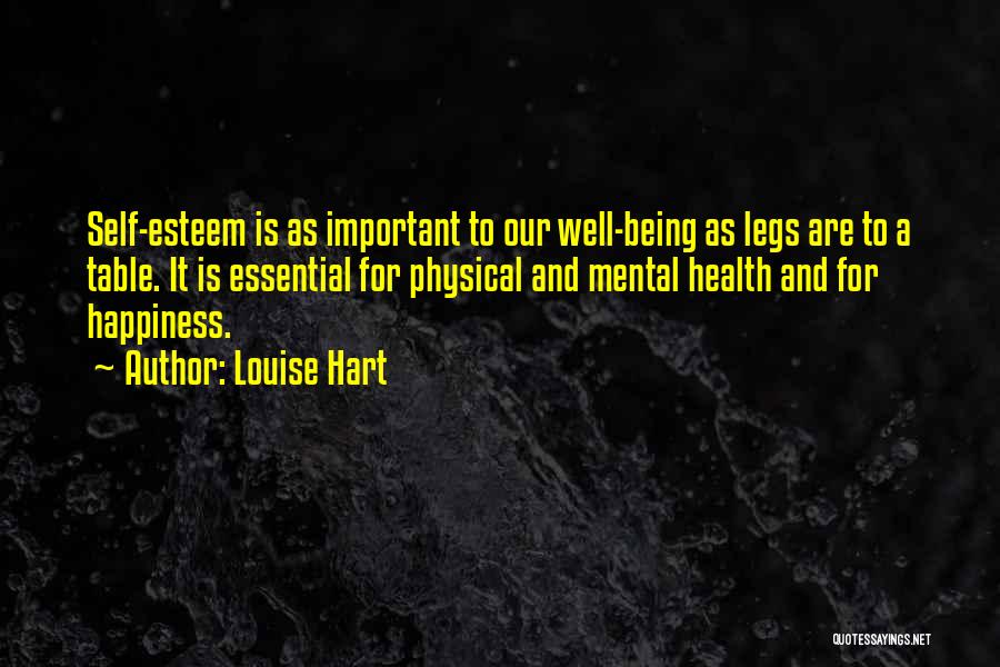 Mental And Physical Health Quotes By Louise Hart