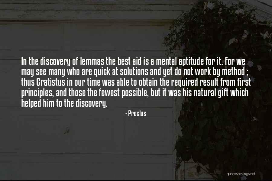 Mental Aptitude Quotes By Proclus Mental Aptitude Quotes By Proclus
