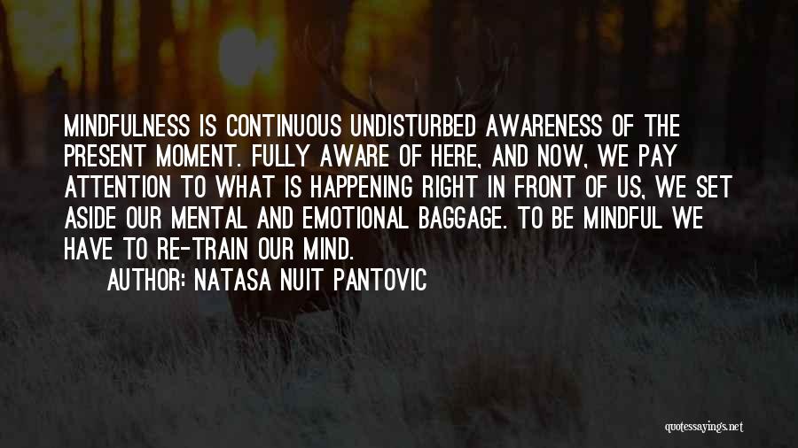 Mental Awareness Quotes By Natasa Nuit Pantovic