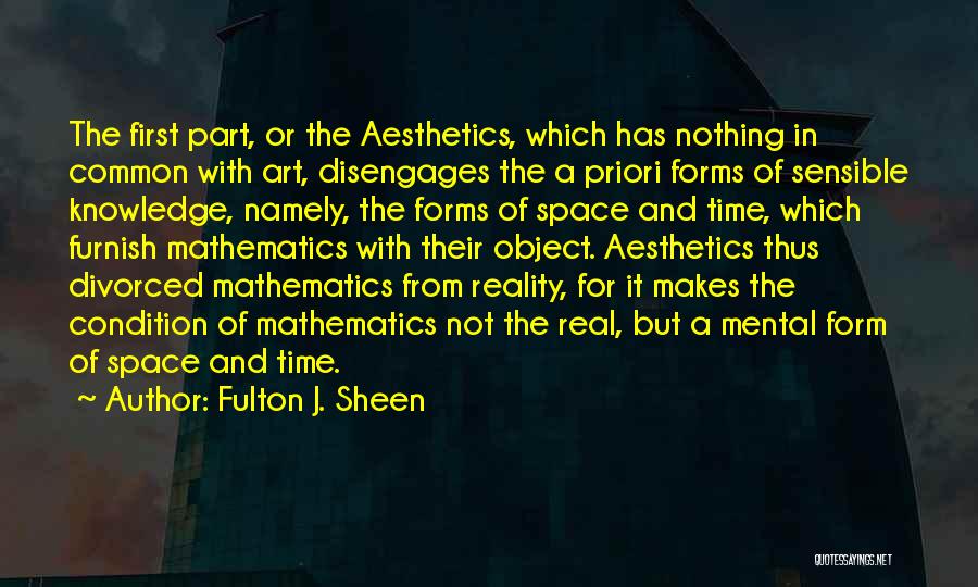 Mental Condition Quotes By Fulton J. Sheen