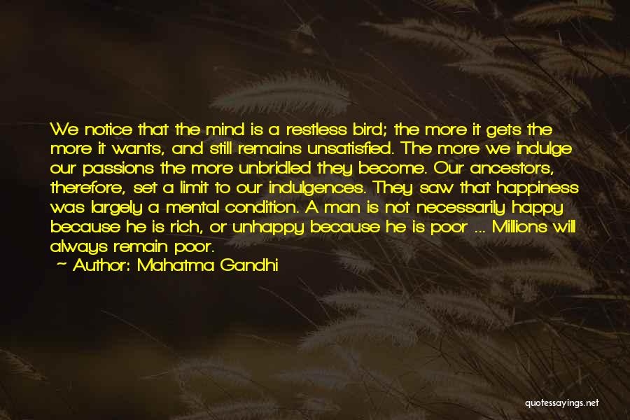 Mental Condition Quotes By Mahatma Gandhi