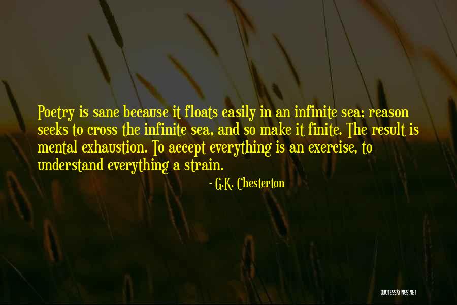 Mental Exhaustion Quotes By G.K. Chesterton