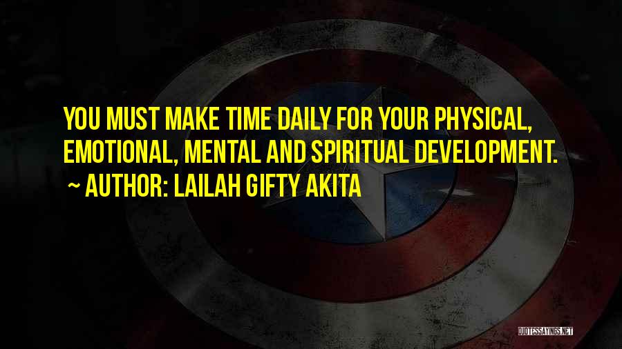 Mental Health And Physical Health Quotes By Lailah Gifty Akita