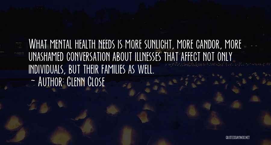 Mental Health Stigma Quotes By Glenn Close