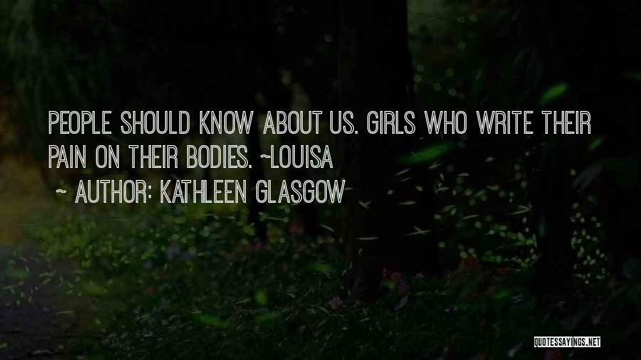Mental Health Stigma Quotes By Kathleen Glasgow