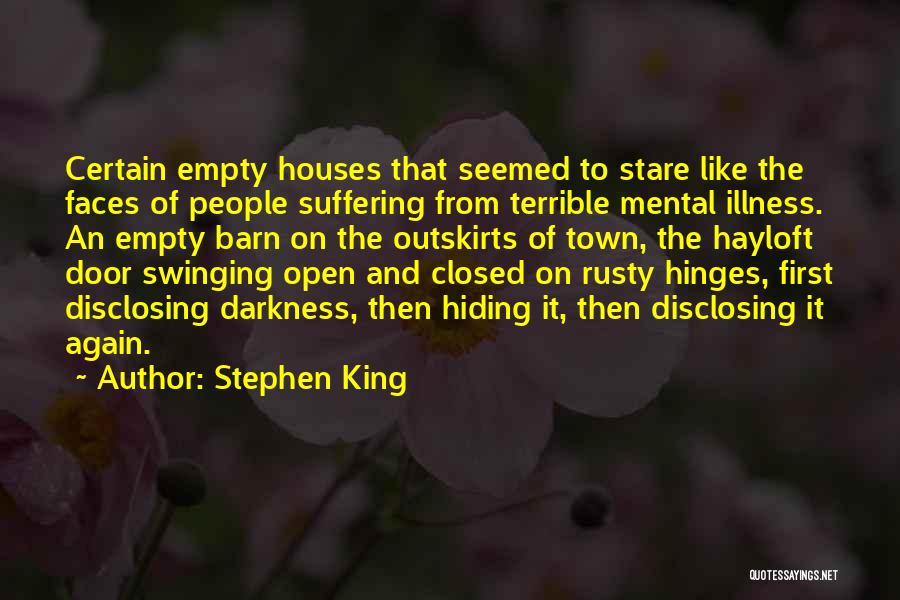 Mental Illness And Quotes By Stephen King