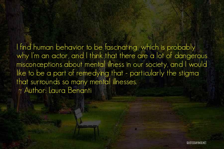 Mental Illness And Stigma Quotes By Laura Benanti