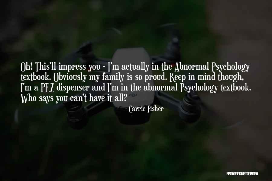 Mental Illness Health Quotes By Carrie Fisher