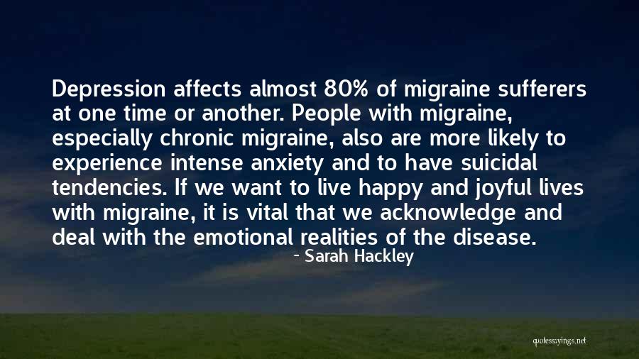 Mental Illness Health Quotes By Sarah Hackley
