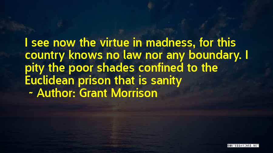 Mental Illness In Prison Quotes By Grant Morrison