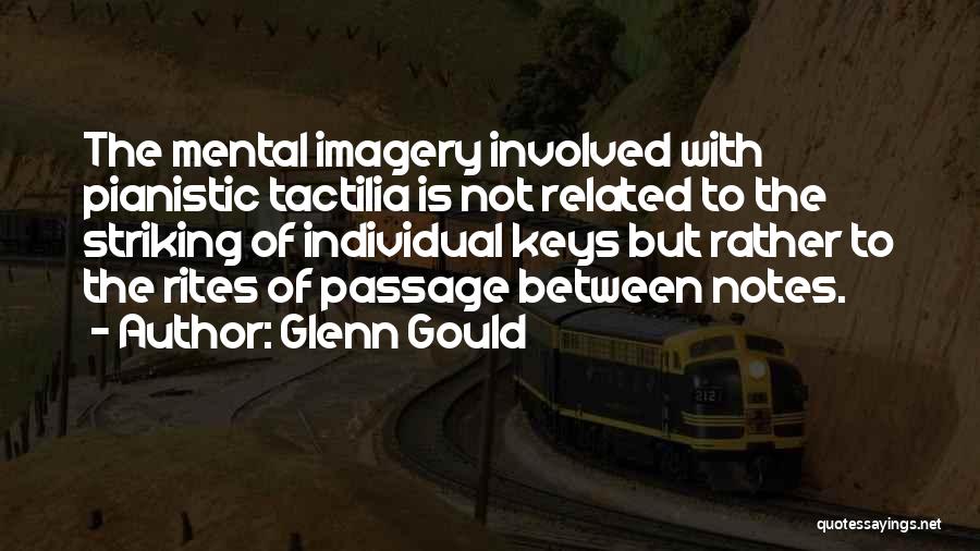 Mental Imagery Quotes By Glenn Gould