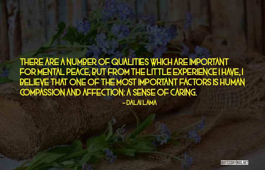 Mental Peace Is Important Quotes By Dalai Lama Mental Peace Is Important Quotes By Dalai Lama