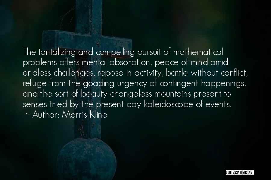 Mental Problems Quotes By Morris Kline