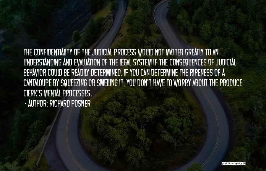 Mental Processes Quotes By Richard Posner