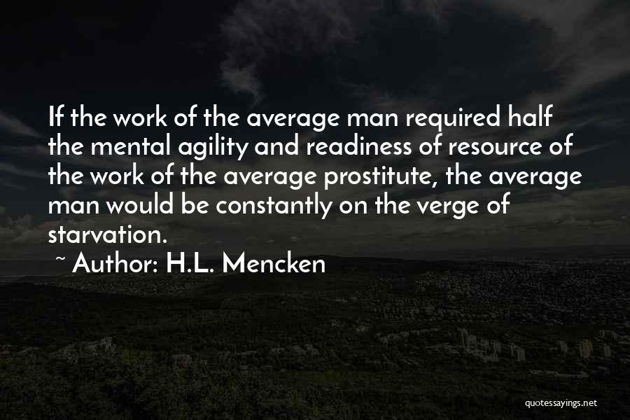 Mental Readiness Quotes By H.L. Mencken