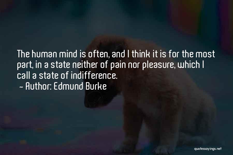 Mental State Of Mind Quotes By Edmund Burke