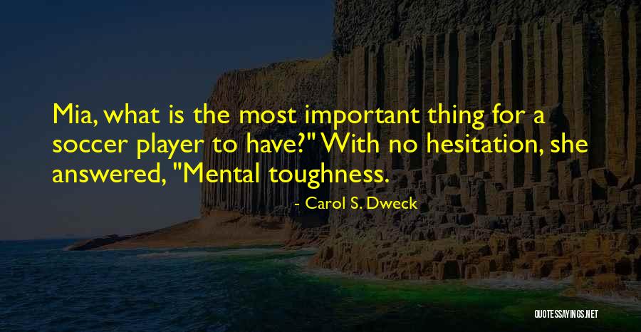 Mental Toughness Quotes By Carol S. Dweck