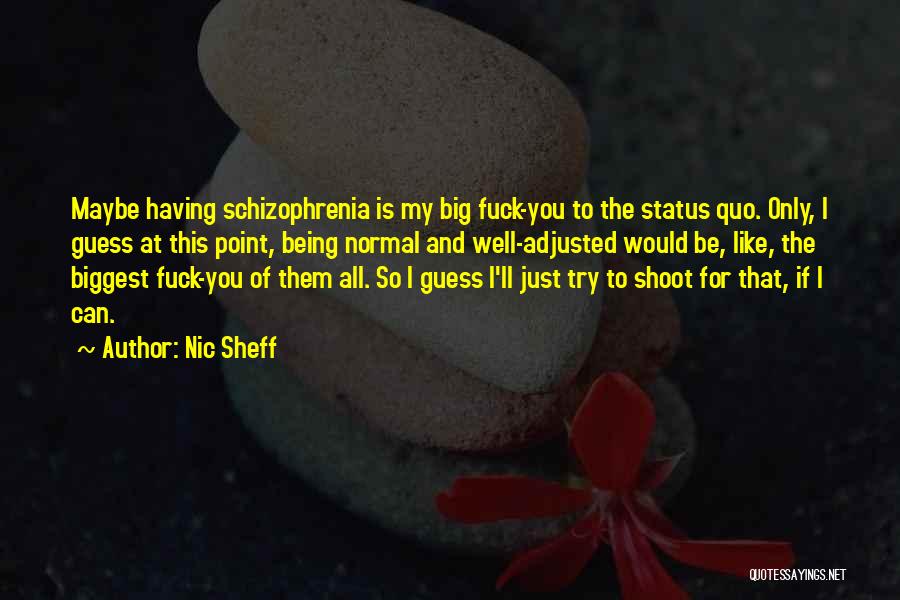 Mental Well Being Quotes By Nic Sheff