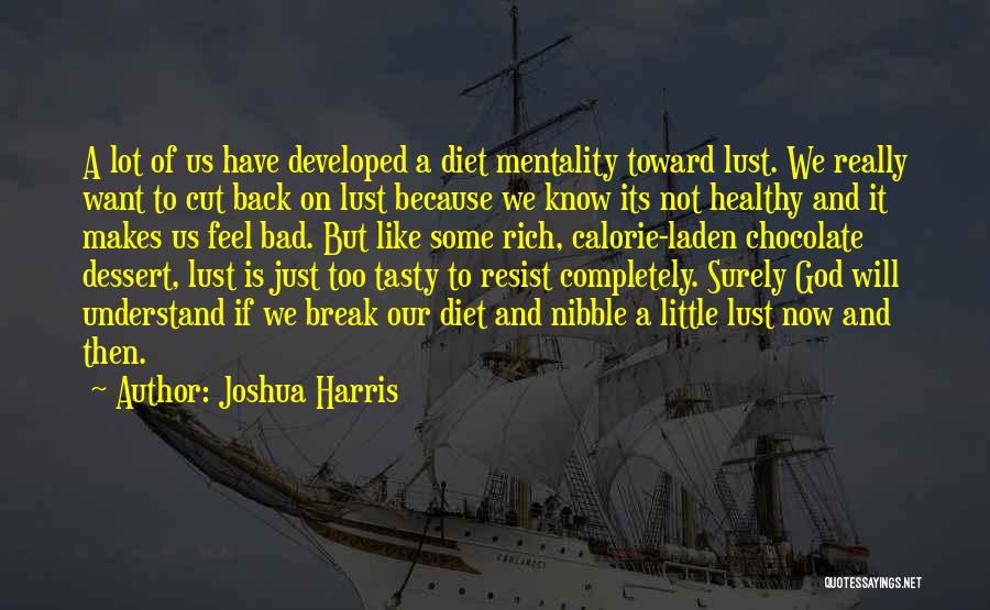 Mentality Quotes By Joshua Harris