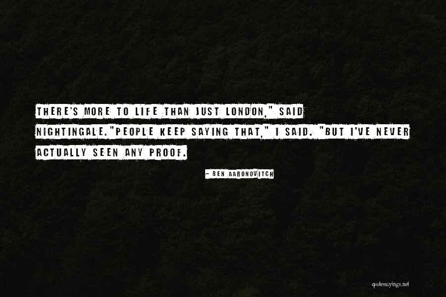 Mentioned Synonym Quotes By Ben Aaronovitch Mentioned Synonym Quotes By Ben Aaronovitch