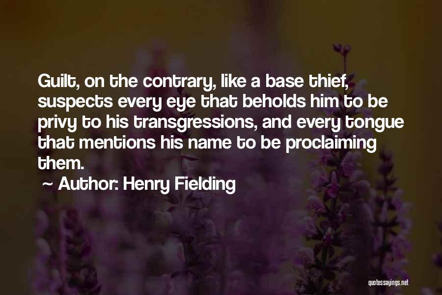 Mentions Quotes By Henry Fielding