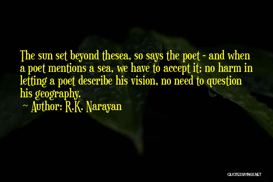 Mentions Quotes By R.K. Narayan