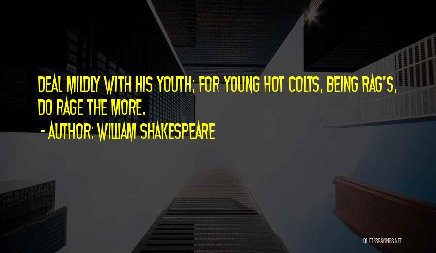 Mentoring Youth Quotes By William Shakespeare