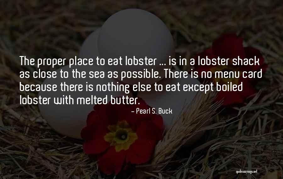 Menu Card Quotes By Pearl S. Buck