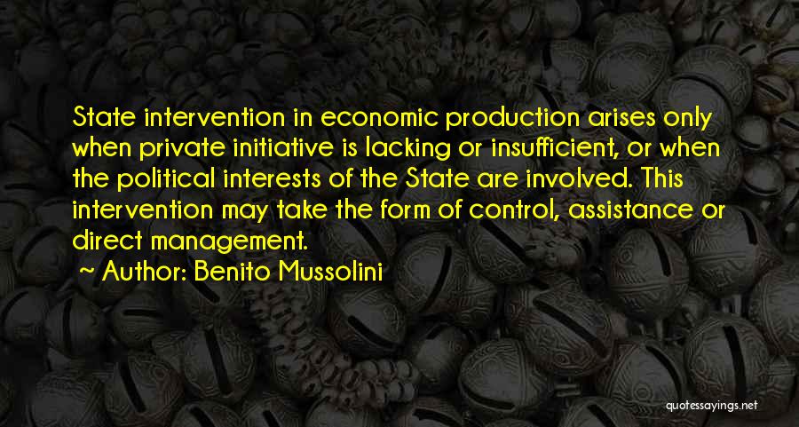 Menucci Bertucci Quotes By Benito Mussolini