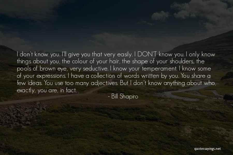 Menyayangi Diri Quotes By Bill Shapiro Menyayangi Diri Quotes By Bill Shapiro