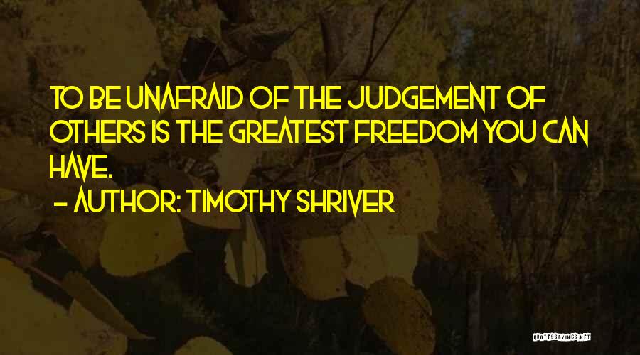 Menyelenggarakan Pertemuan Quotes By Timothy Shriver