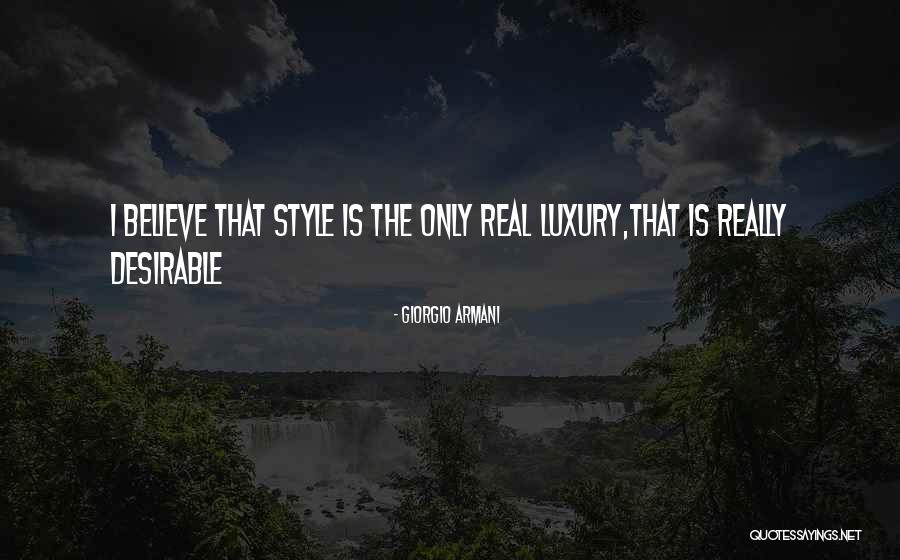 Mer Streep Quotes By Giorgio Armani