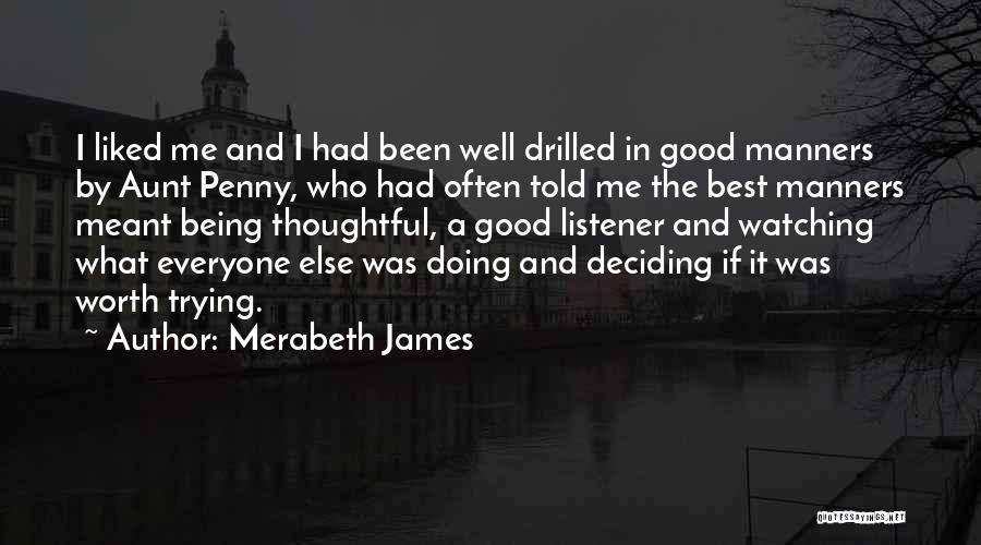 Merabeth James Quotes 884356