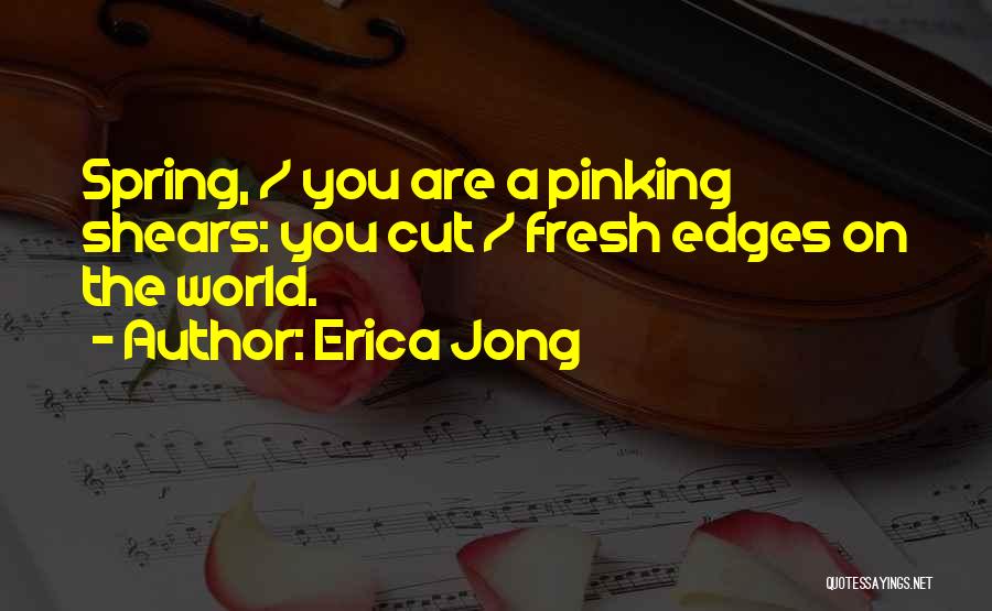 Merapikan Tempat Quotes By Erica Jong
