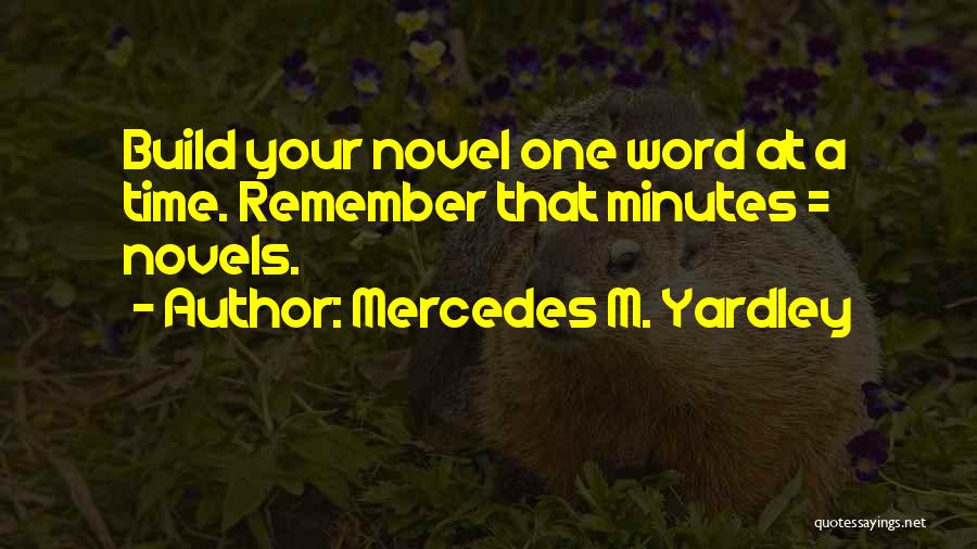 Mercedes M. Yardley Quotes 1950407