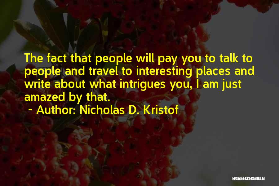 Mercedess Quotes By Nicholas D. Kristof