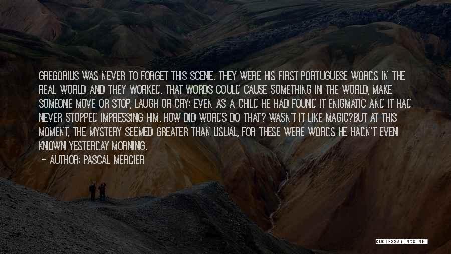 Mercier Quotes By Pascal Mercier