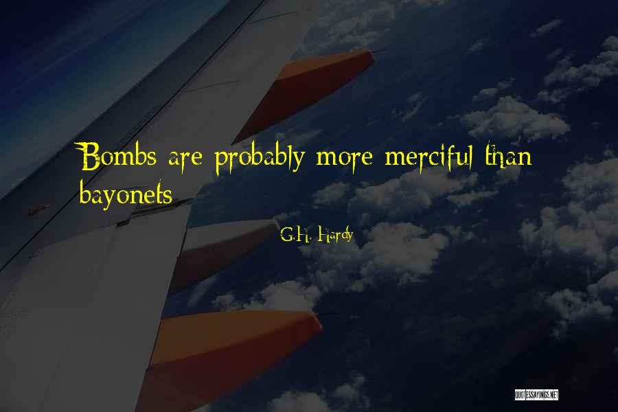 Merciful Quotes By G.H. Hardy