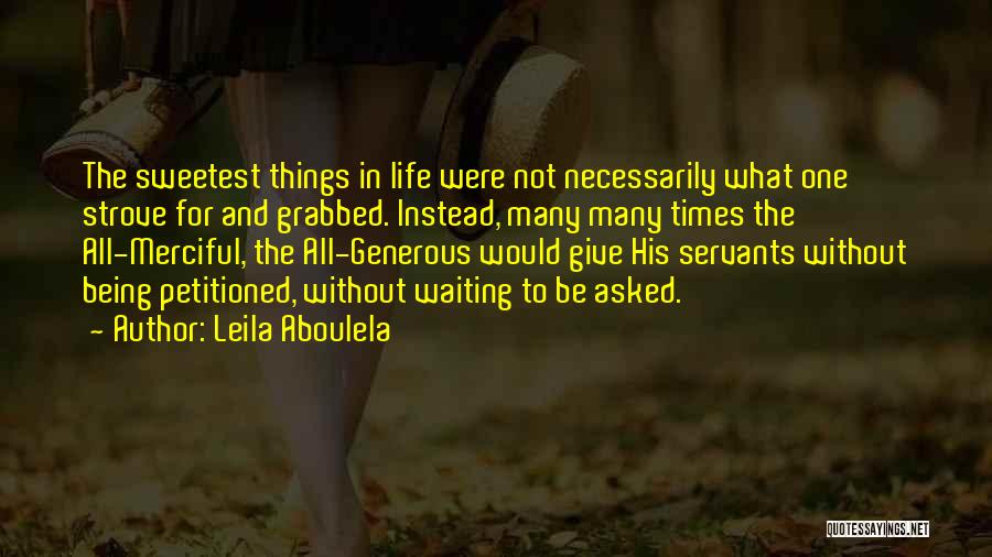 Merciful Quotes By Leila Aboulela