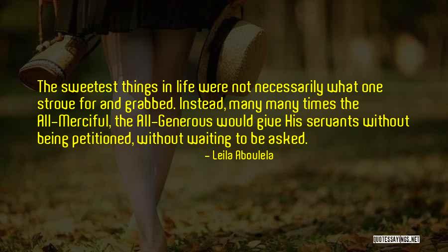 Merciful Quotes By Leila Aboulela