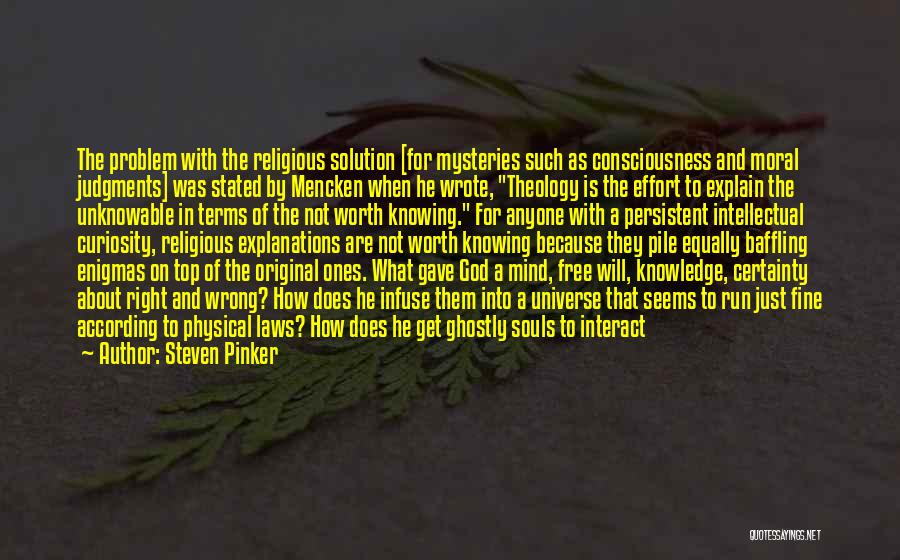 Merciful Quotes By Steven Pinker