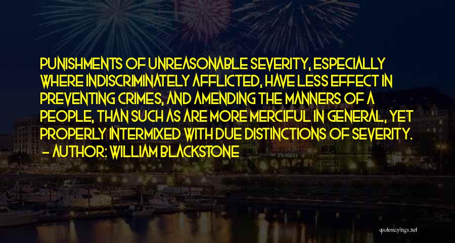 Merciful Quotes By William Blackstone