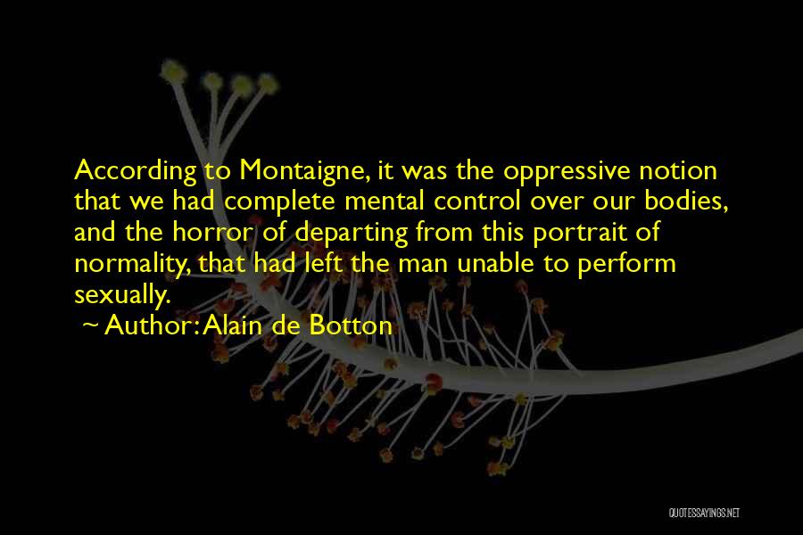Mercuric Quotes By Alain De Botton