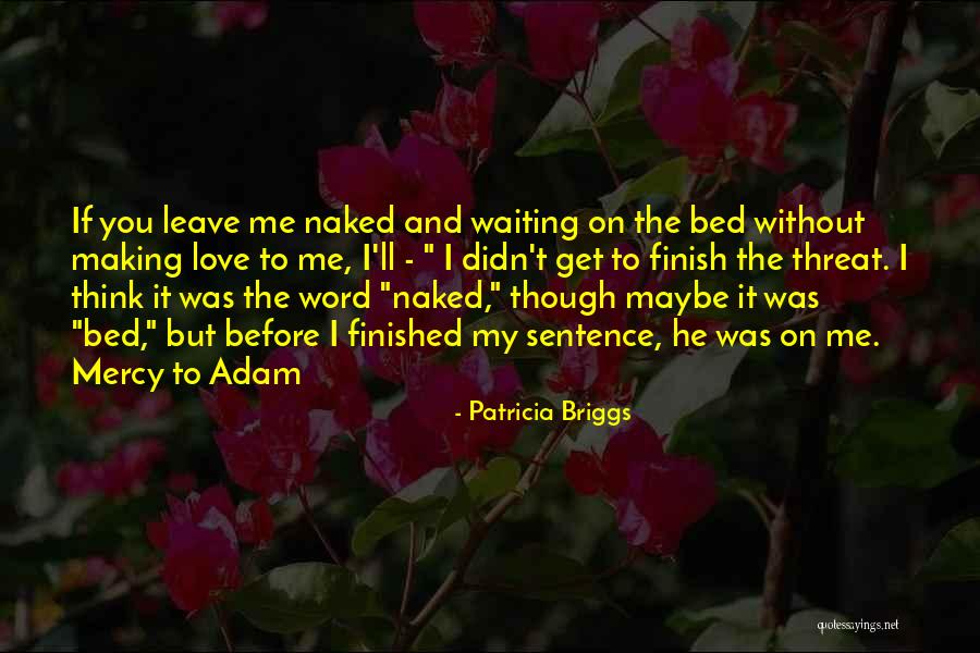 Mercy And Adam Quotes By Patricia Briggs