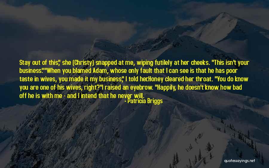 Mercy And Adam Quotes By Patricia Briggs Mercy And Adam Quotes By Patricia Briggs