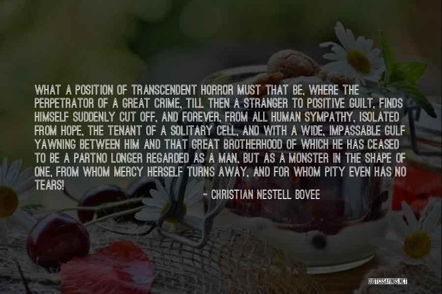 Mercy Christian Quotes By Christian Nestell Bovee