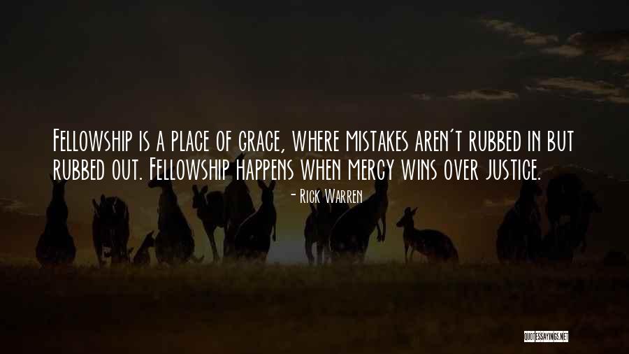 Mercy Christian Quotes By Rick Warren