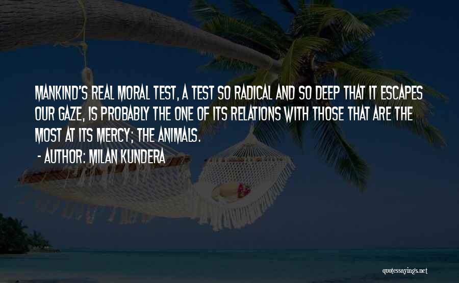 Mercy's Quotes By Milan Kundera