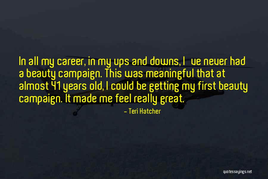 Meredith Cristina Quotes By Teri Hatcher Meredith Cristina Quotes By Teri Hatcher